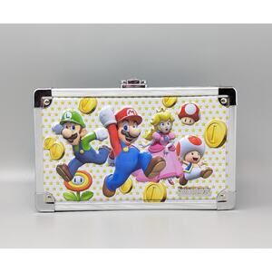 Super Mario Vaultz Locking Supply Box Luigi Yoshi Nintendo 2 Keys Pencil Box